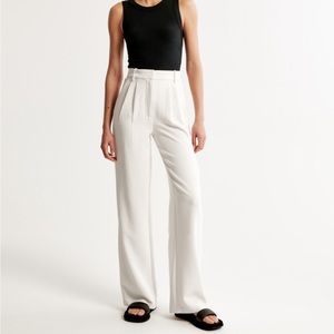 Abercrombie Sloan premium crepe tailored pants